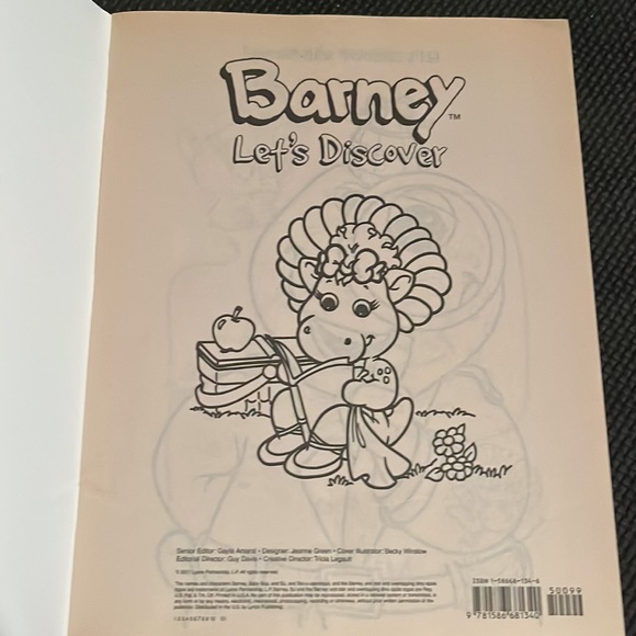 Barney Activity Books - Picture 3 of 6